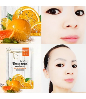 Masque Orange - Masque hydratant naturel - Masque en tissu 25ml