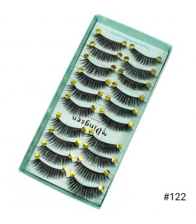 Faux cils naturel 3D - 10 paires