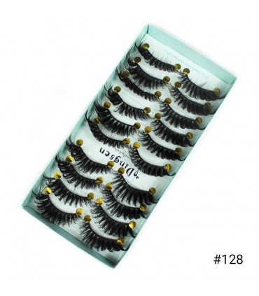 Faux cils naturel 3D - 10 paires