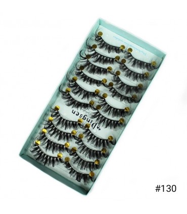 Faux cils naturel 3D - 10 paires