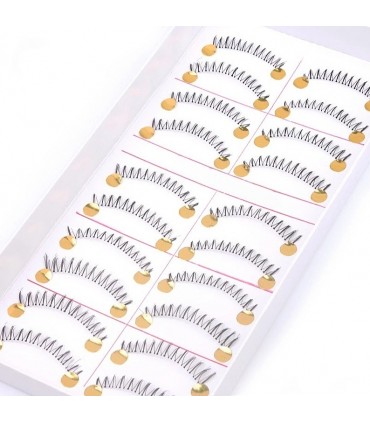 Faux cils court naturel 3D - 10 paires