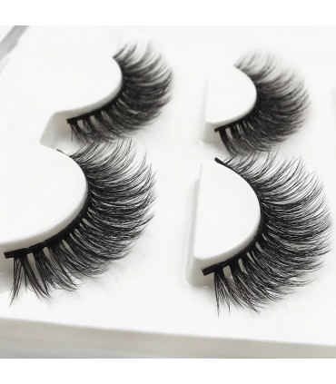 Faux cils en visons - 5 paires