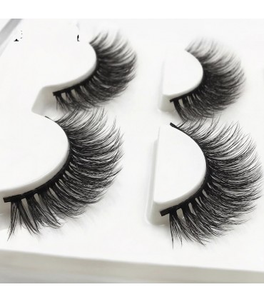 Faux cils de visons - 5 paires