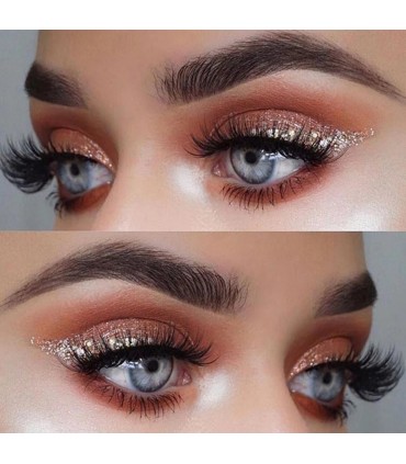 Faux cils en visons - 5 paires