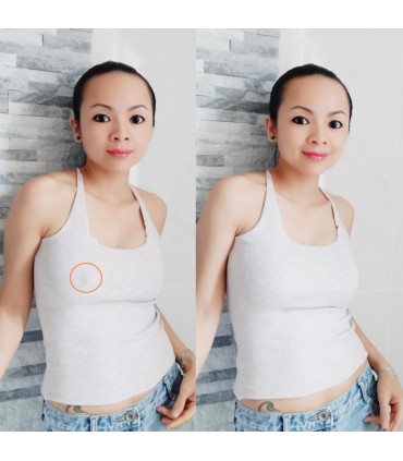 Soutien-gorge adhésif silicone réutilisable Coupe D