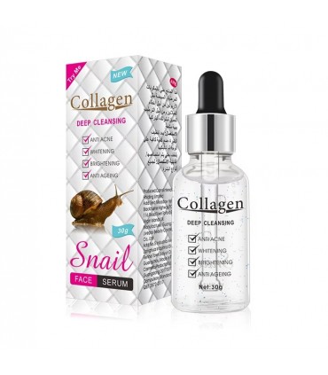 Sérum Collagène & Bave d'Escargot - Sérum visage anti-âge anti-rides anti-acné 30ml