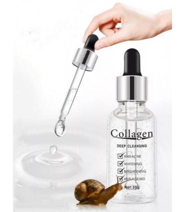 Sérum Collagène & Bave d'Escargot - Sérum visage anti-âge anti-rides anti-acné 30ml