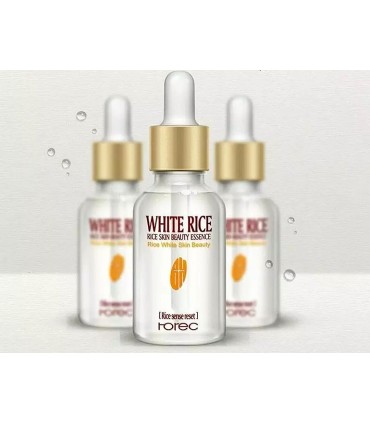 Sérum Riz blanc - Sérum visage blanchiment éclaircissant hydratant 15ml