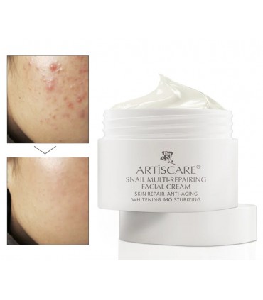 Crème bave d'Escargot - Crème visage anti-âge blanchissant hydratante (25g)