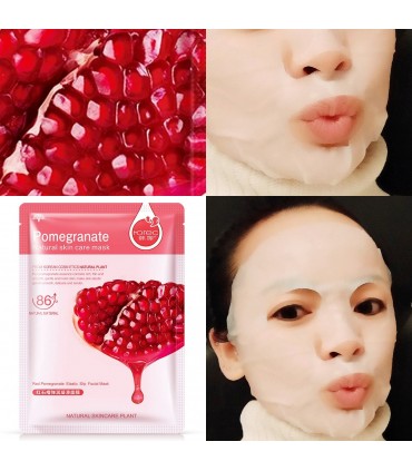 Masque Grenade - Masque hydratant naturel - Masque en tissu 30g