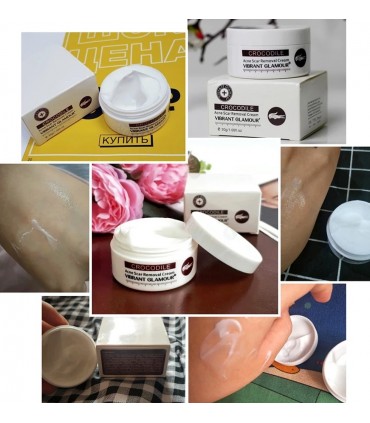 Crème Peptide Crocodile - Crème visage anti-acné anti-rides les cicatrices (30g)