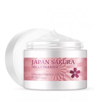 Crème Nicotinamide Sakura - Crème visage anti-rides nourrissant blanchissant (25g)