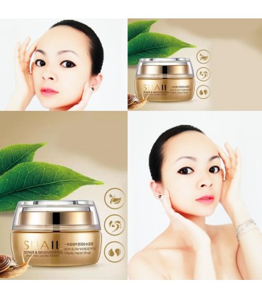 Crème Bave d'Escargot - Crème visage anti-âge anti-rides éclaircissante (50g)