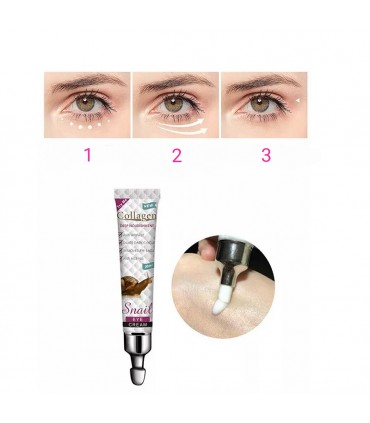 Crème contour yeux Collagène d'Escargot - Crème pour les yeux Collagène Escargot ( 20ml )