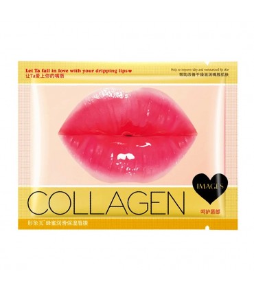 Masque lèvres Collagène au Miel - Masque patch gel - Masque pour lèvres 8g