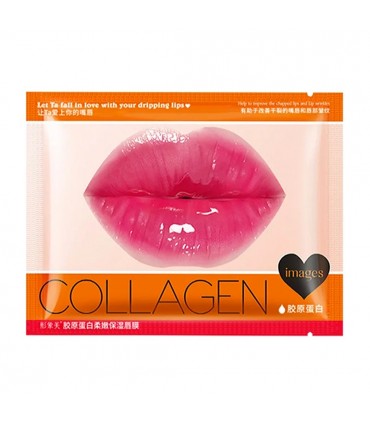 Masque lèvres Collagène au Cerises - Masque patch gel - Masque pour lèvres 8g