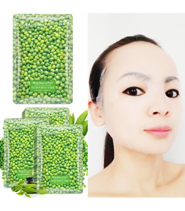 Masque Haricot Mungo - Masque hydratant naturel - Masque en tissu 28ml