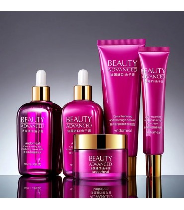 Coffret Caviar de mer - Grande coffret de beauté anti-âge anti-rides anti-vieillissement (5 pièces)