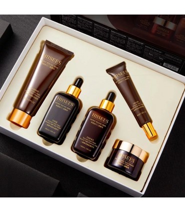 Coffret Levure Dichroïque - Grande coffret de beauté anti-âge anti-rides anti-vieillissement (5 pièces)