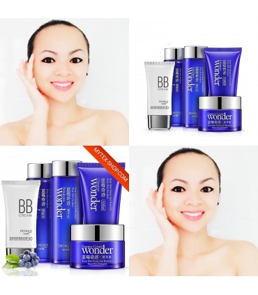 Coffret Myrtille - Grande coffret de beauté anti-âge anti-rides anti-vieillissement (5 pièces)