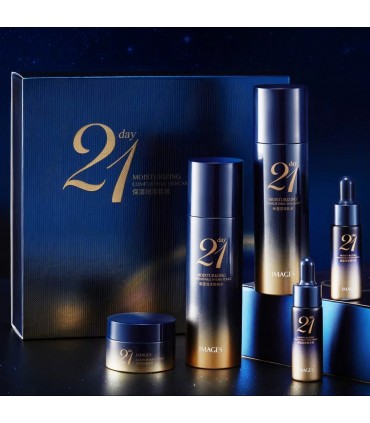Coffret Acide Hyaluronique - Grande coffret de beauté anti-âge anti-rides anti-vieillissement (5 pièces)