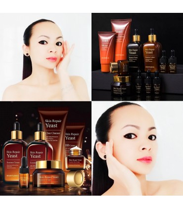 Coffret Levure - Grande coffret de beauté anti-âge anti-rides anti-vieillissement (11 pièces)