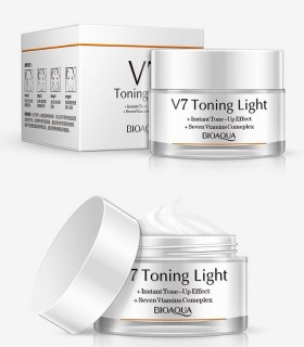 Crème Vitamine V7 - Crème visage anti-âge anti-rides rajeunissement (50g)