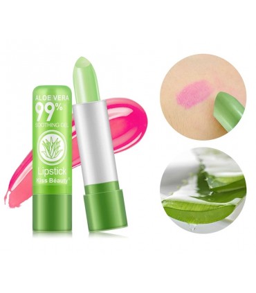 Rouge à lèvres Aloe Véra changement de la couleur - Rouge à lèvres hydratante change de couleur (3,8g)