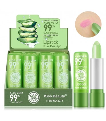 Rouge à lèvres Aloe Véra changement de la couleur - Rouge à lèvres hydratante change de couleur (3,8g)