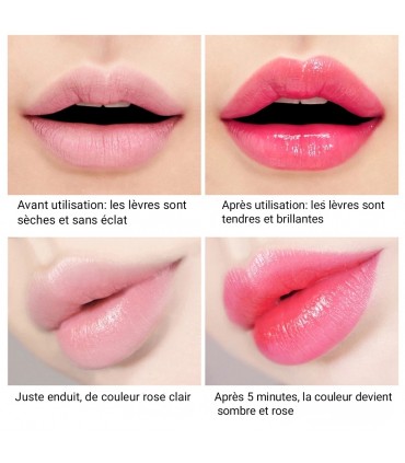 Rouge à lèvres changement de la couleur - Rouge à lèvres hydratante (3,8g)