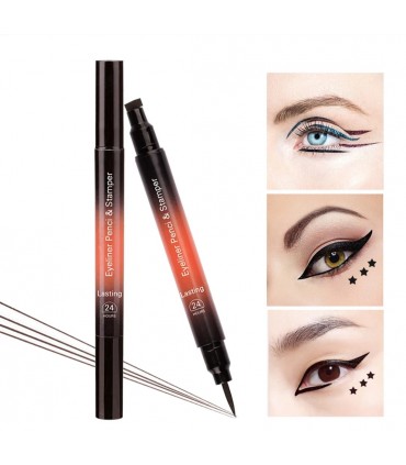 Eyeliner timbre étoile double tête imperméable (5g)