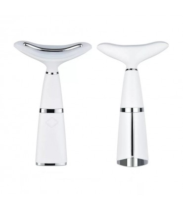 Appareil anti-rides LED 3D 3 couleurs pour le visage et le cou