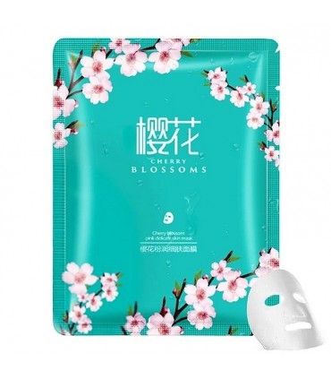 Masque Fleur de Cerisier - Masque hydratant naturel - Masque en tissu 30g