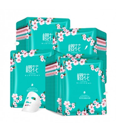 Masque Fleur de Cerisier - Masque hydratant naturel - Masque en tissu 30g