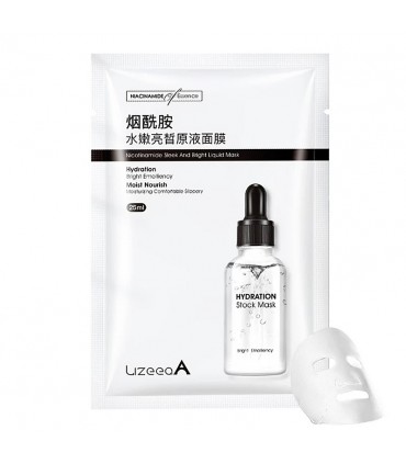 Masque Niacinamide - Masque hydratant naturel - Masque en tissu 25ml