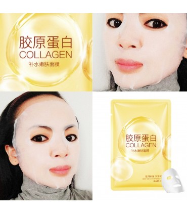 Masque Collagène - Masque hydratant naturel - Masque en tissu 25ml
