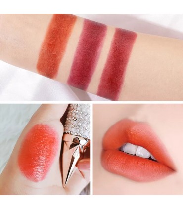 Rouge à lèvres AG&AG - Rouge à lèvres changement en 3 couleurs différentes (3,8g)