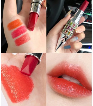 Rouge à lèvres Ansel - Rouge à lèvres changement en 3 couleurs différentes (3,8g)