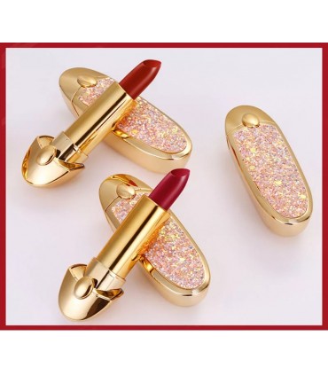 Rouge à lèvres Beotua avec mirroir - Rouge à lèvres mat imperméable durable (3,5g)