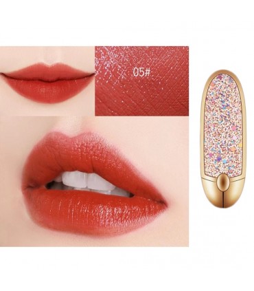 Rouge à lèvres Beotua avec mirroir - Rouge à lèvres mat imperméable durable (3,5g)