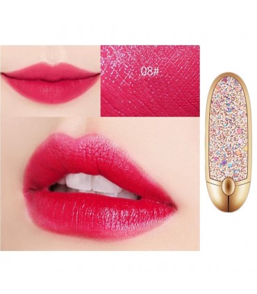 Rouge à lèvres Beotua avec mirroir - Rouge à lèvres mat imperméable durable (3,5g)