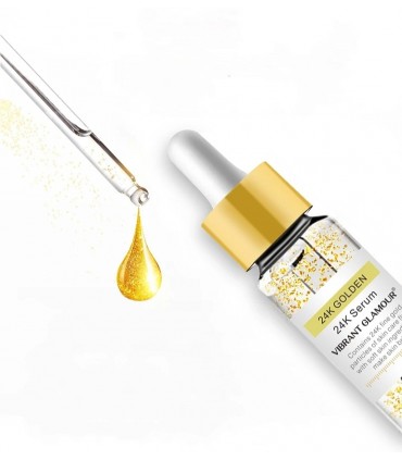 Sérum Or 24K - Sérum visage rajeunissement anti-âge anti-rides 15ml