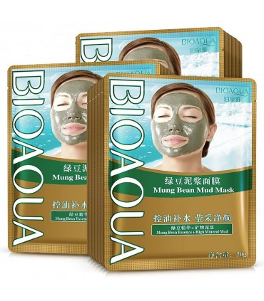 Masque de boue de haricot mungo - Masque hydratant naturel - Masque boué 20g