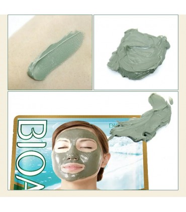Masque de boue de haricot mungo - Masque hydratant naturel - Masque boué 20g