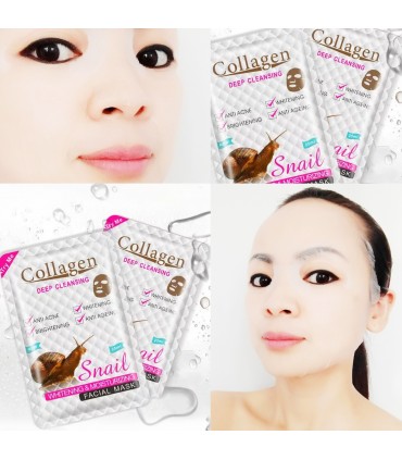 Masque Collagène - Masque hydratant naturel - Masque en tissu  25ml