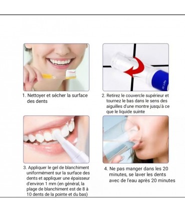 Sttylo gel blanchissant des dents 3g