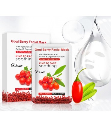 Masque Baie de Goji - Masque hydratant naturel - Masque en tissu 25ml