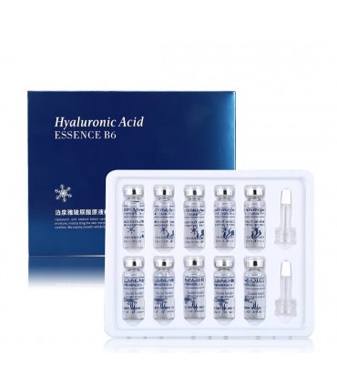 Sérum Acide Hyaluronique Essence B6 - Sérum visage anti-âge anti-rides hydratante ( 5ml x 10 tube)