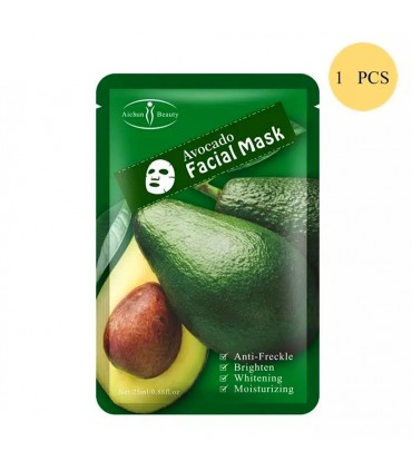 Masque Avocat - Masque hydratant naturel - Masque en tissu 25ml