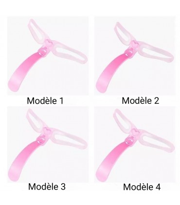 Pochoir des sourcils réutilisable en 4 modèles de sourcils